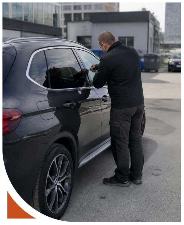Вскрытие автомобиля БМВ в Стрежевом от 2549 р. | Разлок-Стж